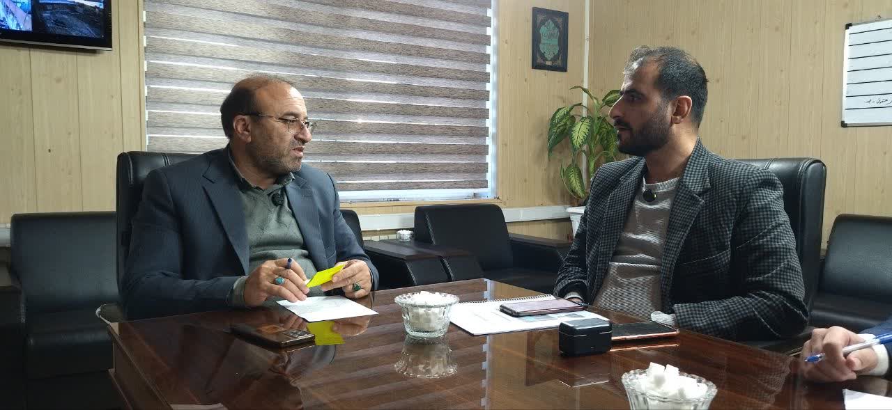 مصاحبه با شهردار قیدار پایگاه خبری حرف فوتبال